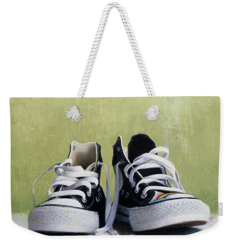 Tennis Shoes Weekender Tote Bags