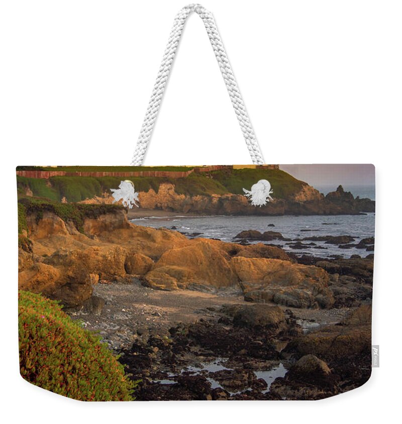 Landscape Weekender Tote Bag featuring the photograph Oh the Light #2 by Laura Macky