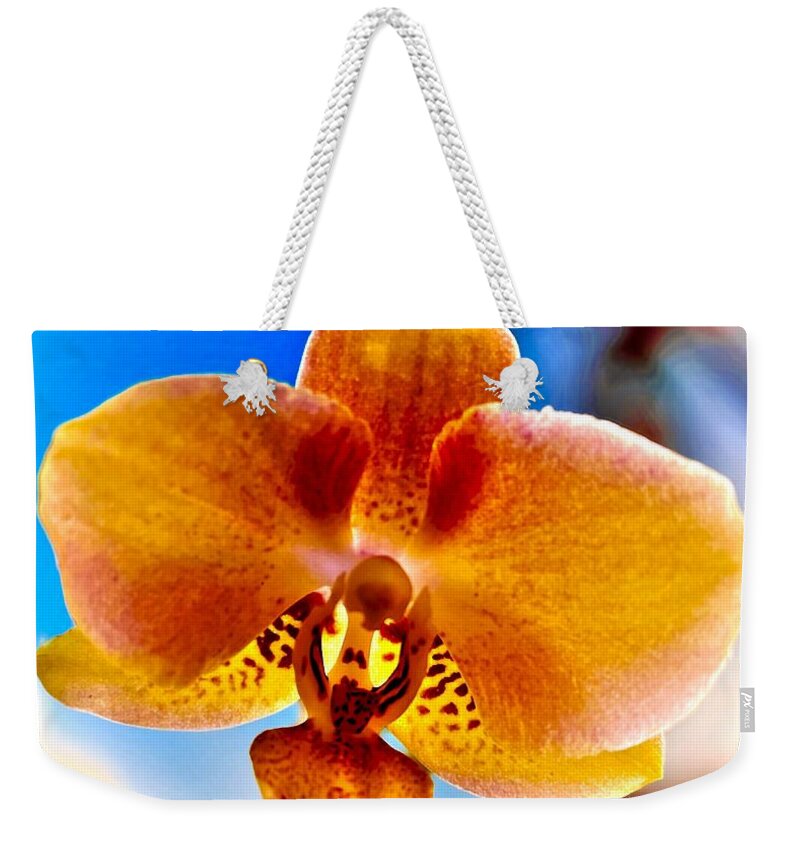  Weekender Tote Bag featuring the photograph Orchids 2 #1 by John Anderson