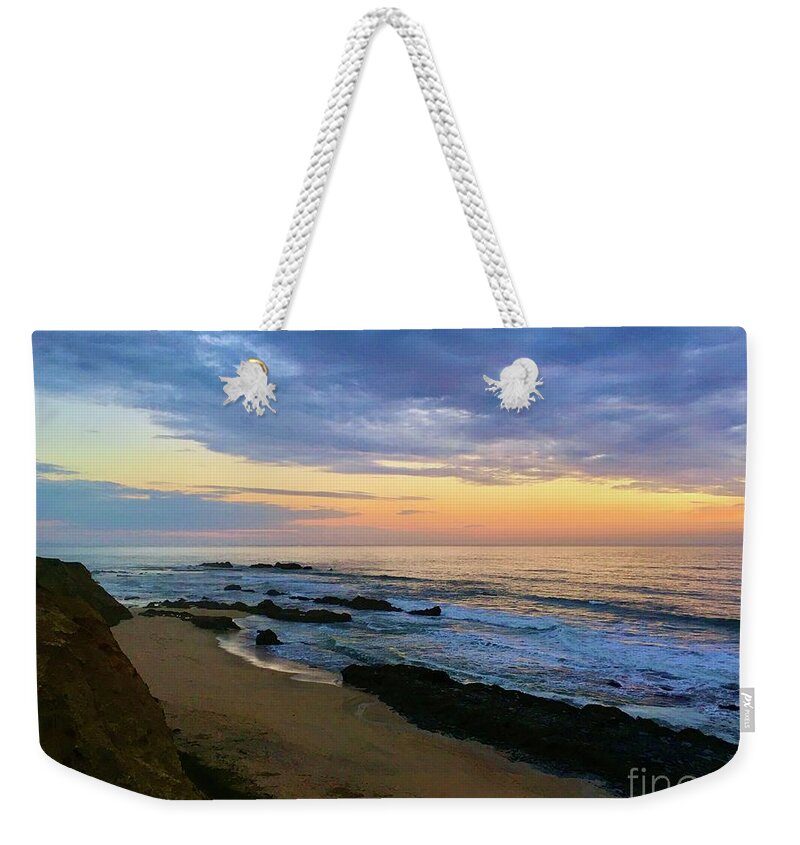  Weekender Tote Bag featuring the photograph Pacific by Dennis Richardson