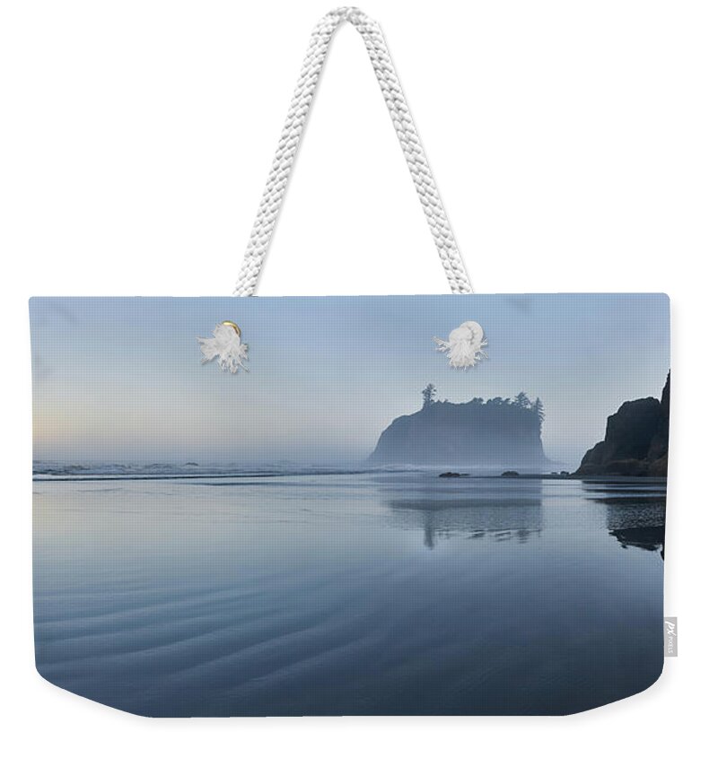 Jon Glaser Weekender Tote Bag featuring the photograph Photographer at Olympic #1 by Jon Glaser
