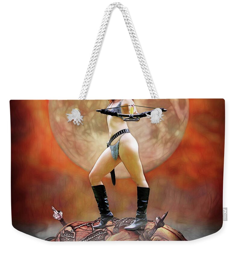 Death Weekender Tote Bag featuring the photograph Planet Of Death by Jon Volden