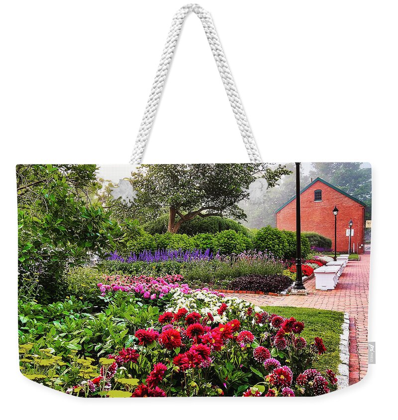  Weekender Tote Bag featuring the photograph Prescott Park by John Gisis