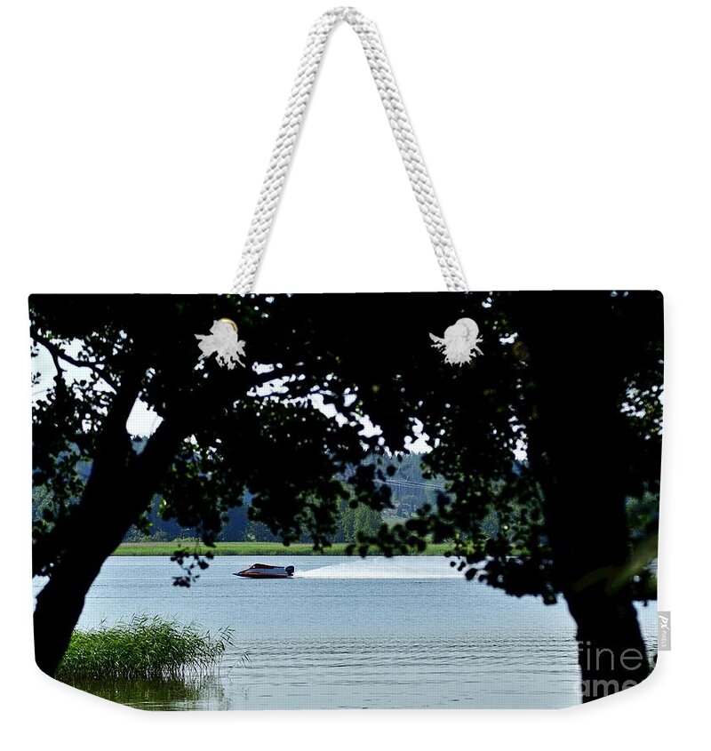 Small boat Tote Bag by Esko Lindell - Pixels
