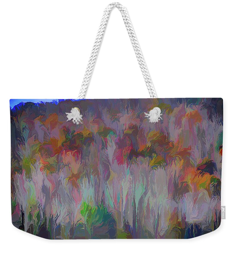 Autumn Weekender Tote Bag featuring the photograph Ramapo Mountain in late Autumn #1 by Alan Goldberg