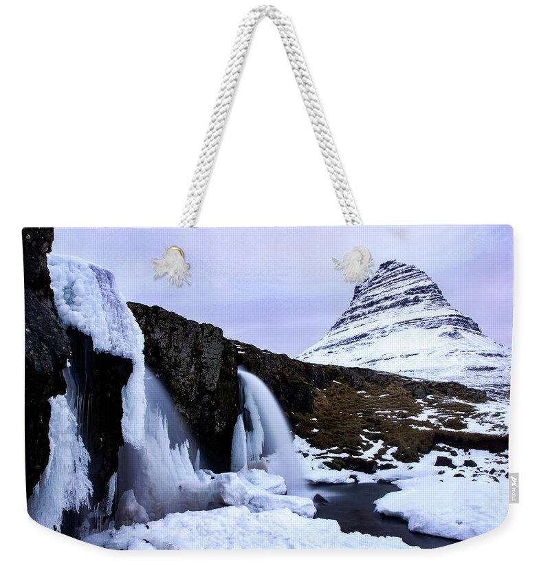 Snaefellsnes Peninsula Weekender Tote Bag featuring the photograph The Cold Light Of Day II - Snaefellsnes Peninsula, Iceland by Earth And Spirit