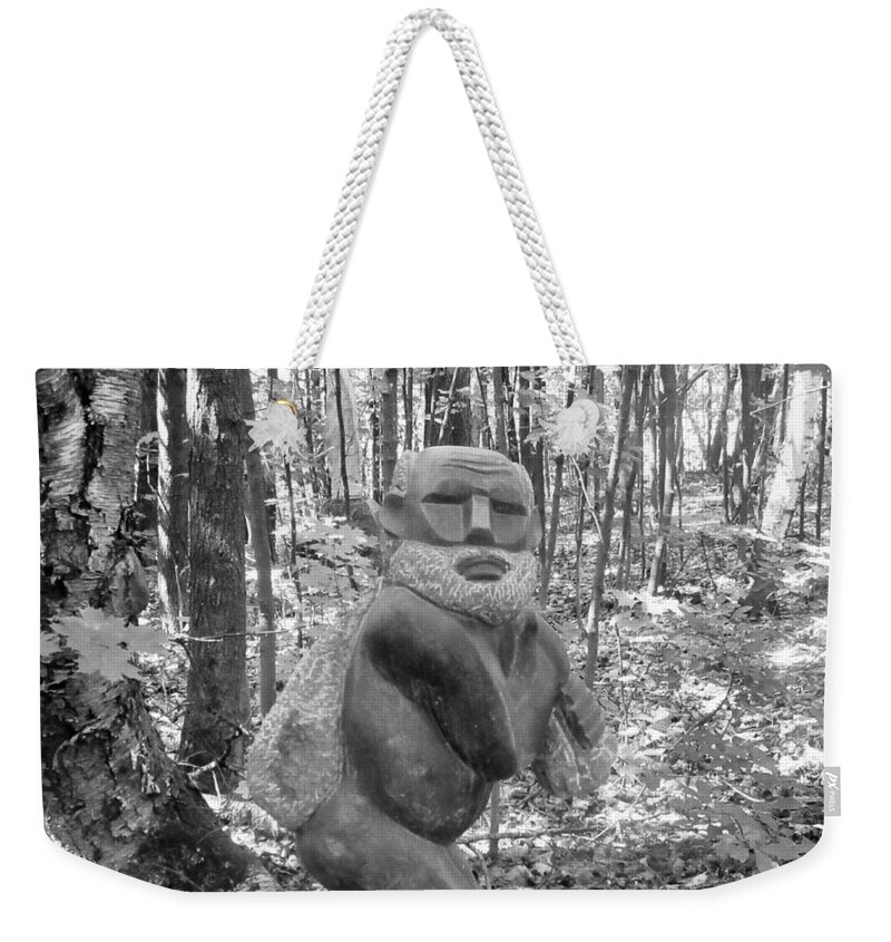 Sculpture Weekender Tote Bag featuring the photograph Statue 8 #1 by Stephanie Moore