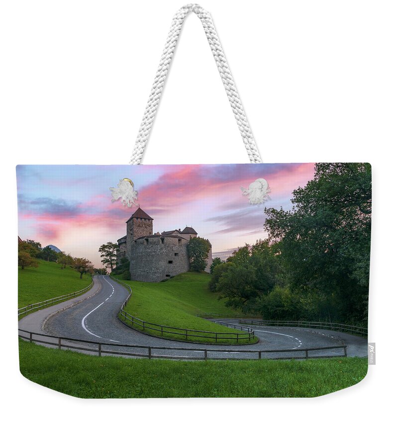Vaduz Castle Weekender Tote Bag featuring the photograph Vaduz - Liechtenstein #1 by Joana Kruse