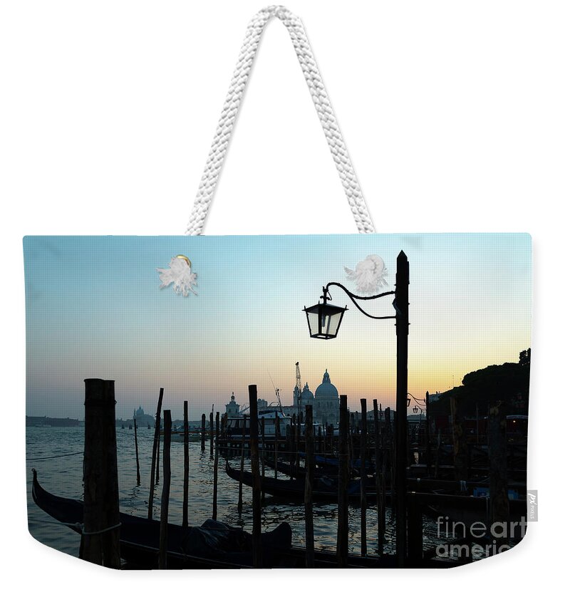 Italy Weekender Tote Bag featuring the photograph Venice in the Evening by Andy Myatt