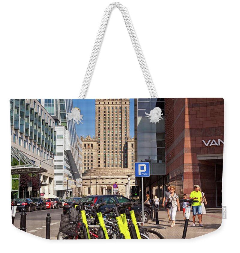  Weekender Tote Bag featuring the photograph Warsaw #1 by Bill Robinson