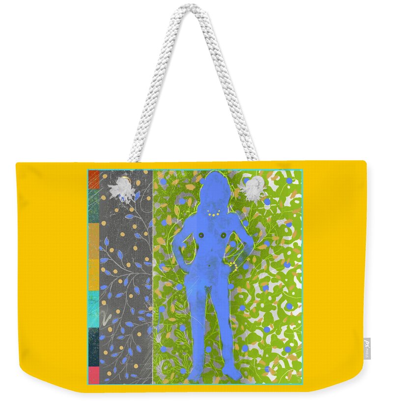  Weekender Tote Bag featuring the digital art Your Secret's Safe With Me #2 by Steve Hayhurst