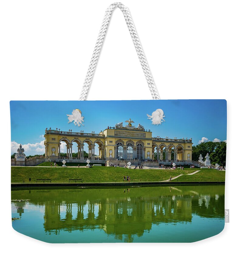 #travel #nature #photography #travelphotography #love #photooftheday #instagood #travelgram #picoftheday #instagram #photo #beautiful #art #like #naturephotography #follow #wanderlust #happy #adventure #instatravel #travelblogger #landscape #summer #trip #style #explore Weekender Tote Bag featuring the photograph Vienna Gardens #16 by Angela Carrion Photography