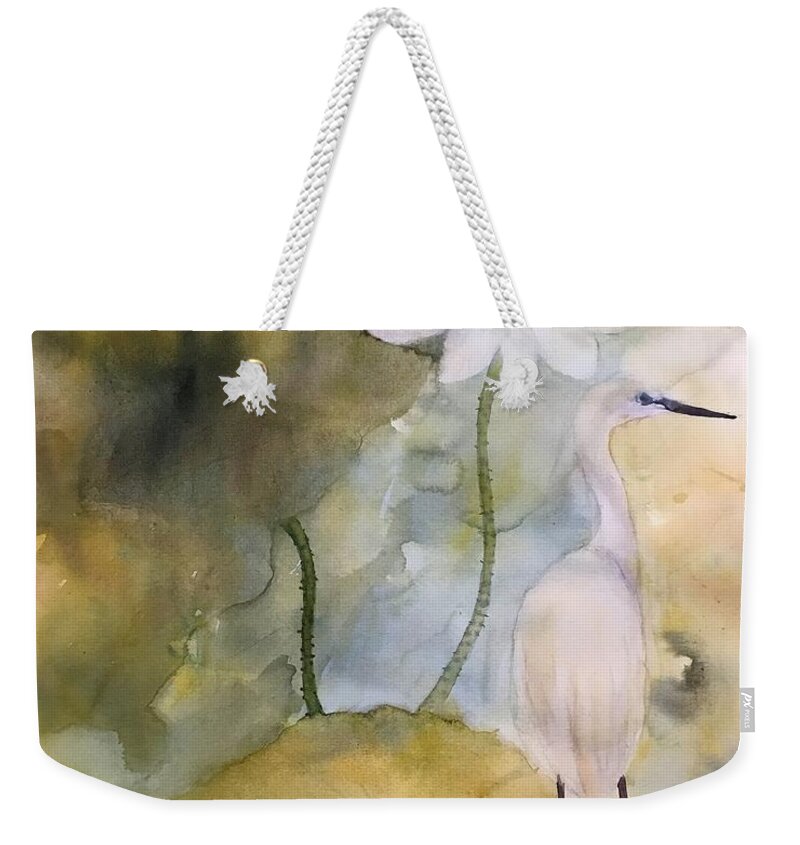 1192021 Weekender Tote Bag featuring the painting 1192021 by Han in Huang wong