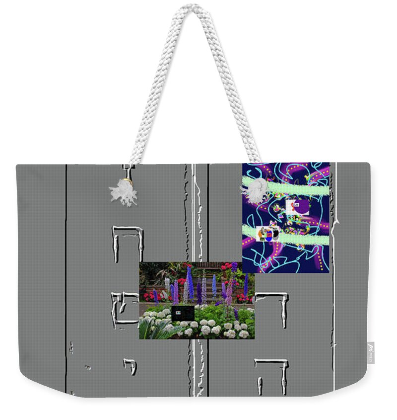 Walter Paul Bebirian: Volord Kingdom Art Collection Grand Gallery Weekender Tote Bag featuring the digital art 12-6-2019e by Walter Paul Bebirian
