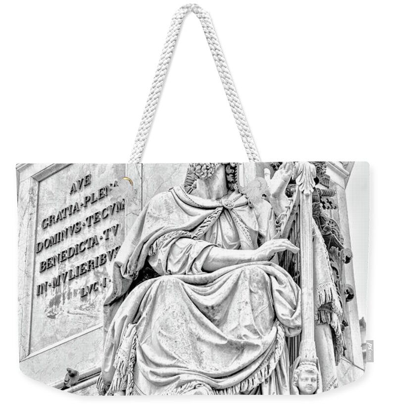 Colonna Dell'immacolata Weekender Tote Bag featuring the photograph Rome Italy #18 by ELITE IMAGE photography By Chad McDermott