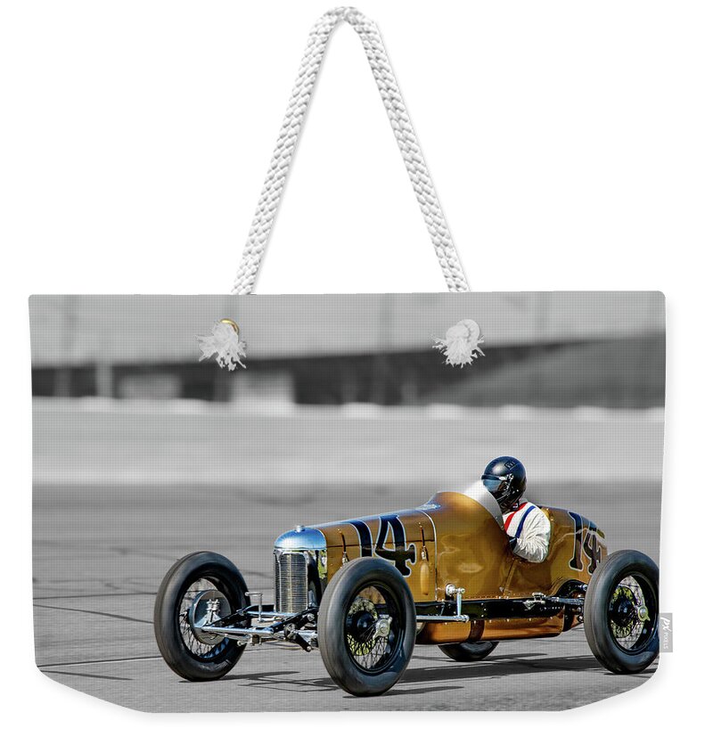  Weekender Tote Bag featuring the photograph 1928 Miller by Josh Williams