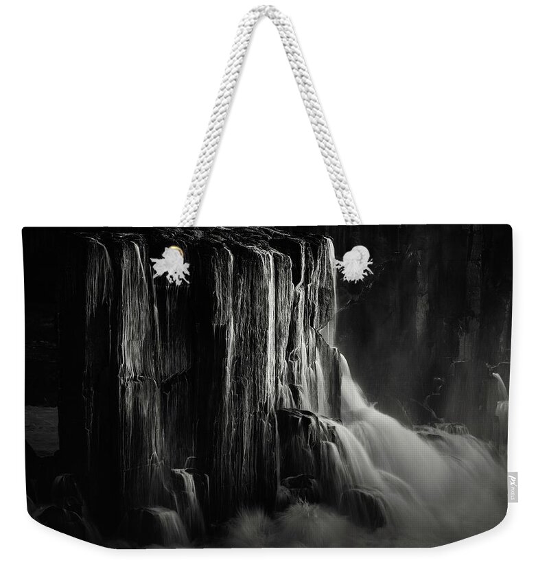 Monochrome Weekender Tote Bag featuring the photograph Bombo by Grant Galbraith