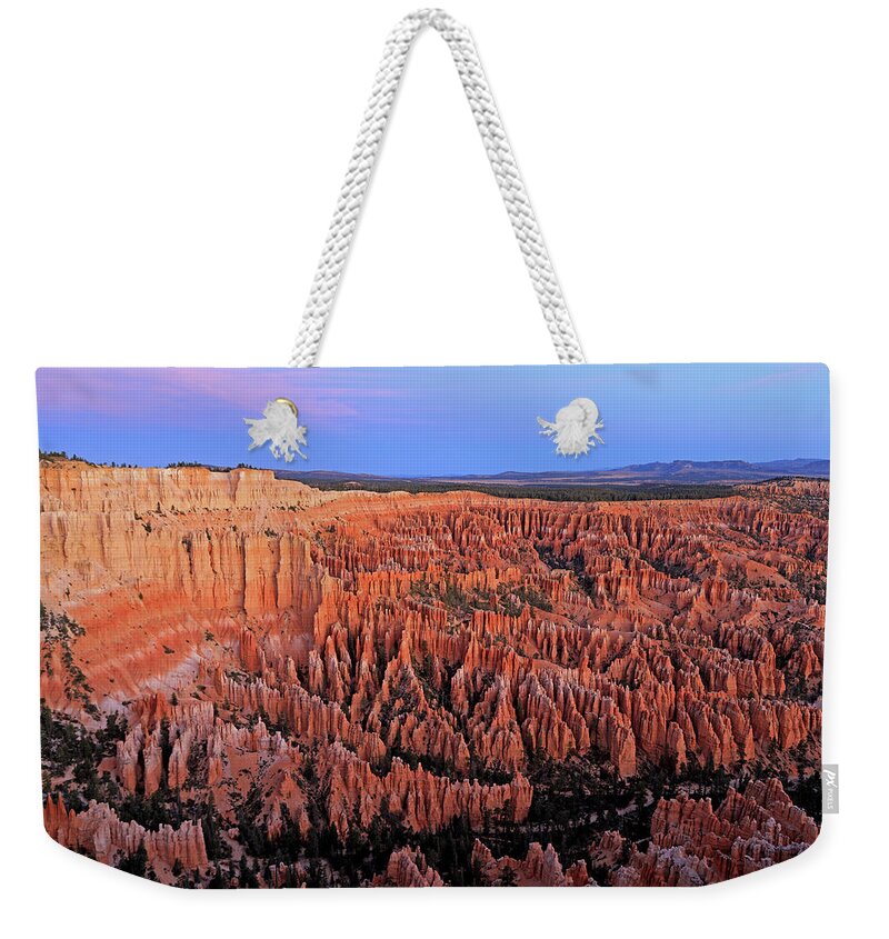 Bryce Canyon National Park Weekender Tote Bag featuring the photograph Bryce Canyon National Park #4 by Richard Krebs