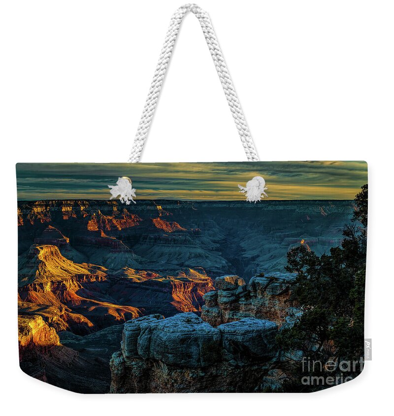 Jon Burch Weekender Tote Bag featuring the photograph First Light #1 by Jon Burch Photography