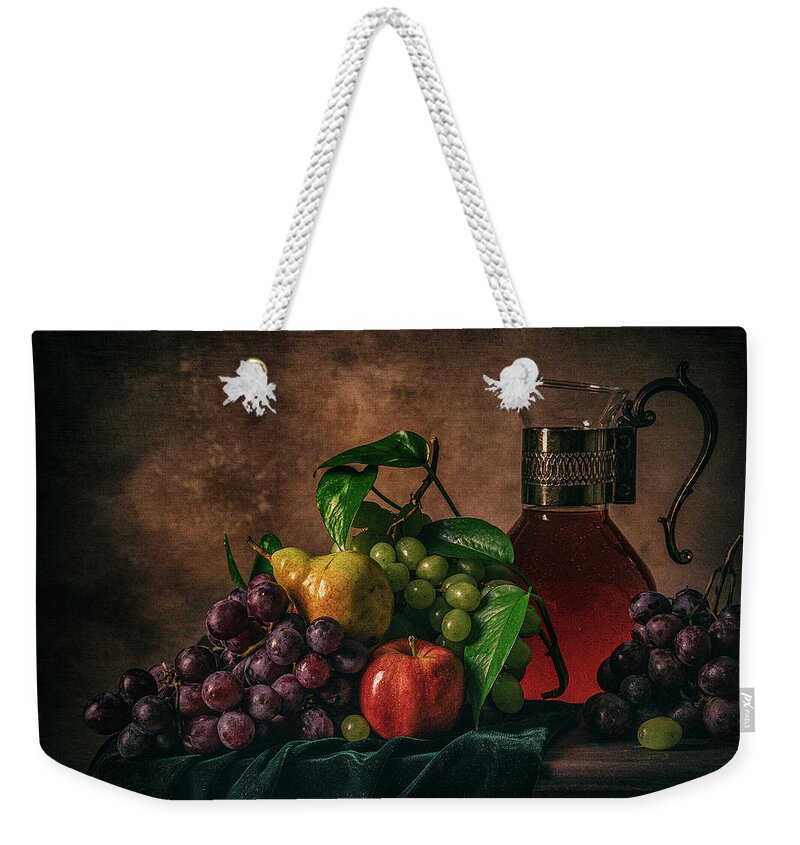 Fruits Weekender Tote Bag featuring the photograph Fruits by Anna Rumiantseva
