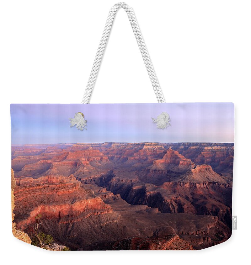 Grand Canyon National Park Weekender Tote Bag featuring the photograph Grand Canyon - Sunrise by Richard Krebs