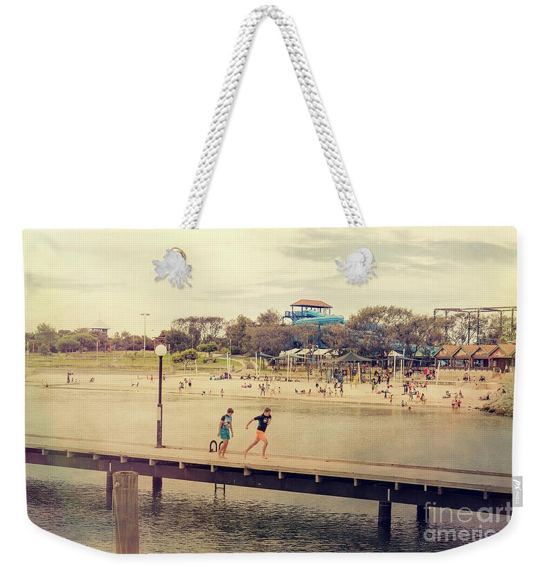 Hillarys Weekender Tote Bag featuring the photograph Hillarys Boat Harbour, Western Australia #2 by Elaine Teague