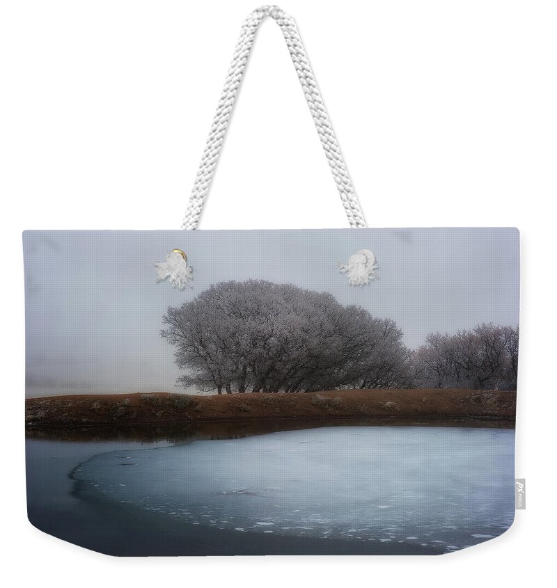 Co Weekender Tote Bag featuring the photograph Hoar Frost #3 by Doug Wittrock