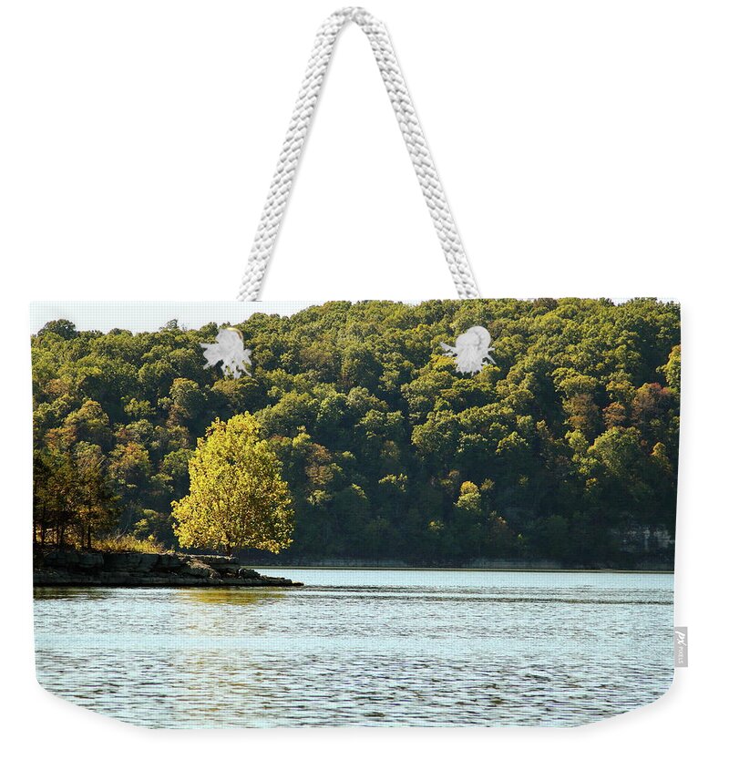 Table Rock Lake Weekender Tote Bag featuring the photograph Table Rock Lake #2 by Lens Art Photography By Larry Trager