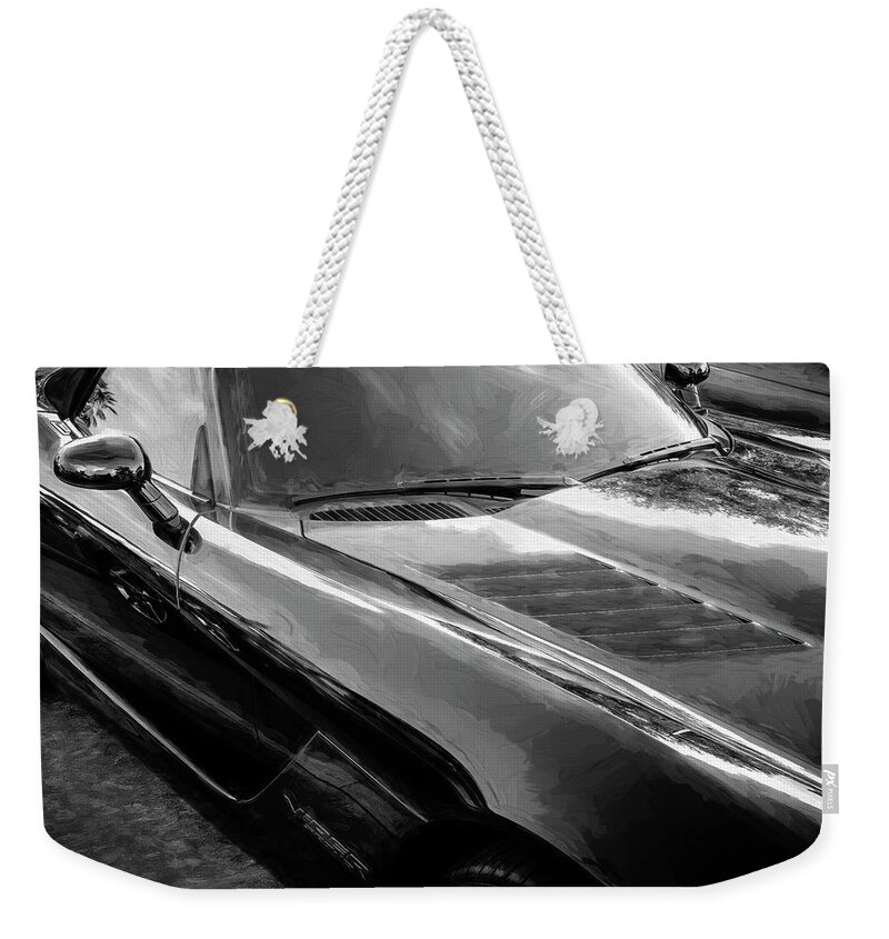 2005 Dodge Viper Gts Weekender Tote Bag featuring the photograph 2005 Dodge Viper GTS X107 by Rich Franco