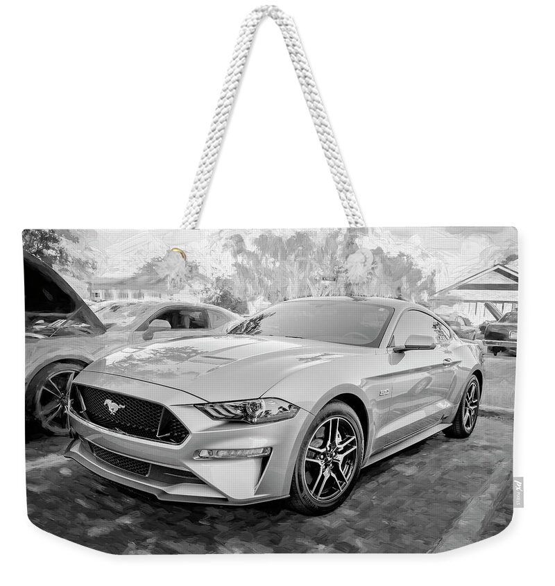Meyella lint Inloggegevens 2019 Silver Ford Mustang GT 5.0 X153 Weekender Tote Bag by Rich Franco -  Pixels