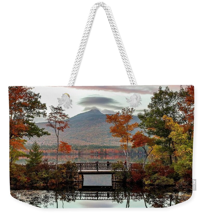 Weekender Tote Bag featuring the photograph Chocorua #21 by John Gisis