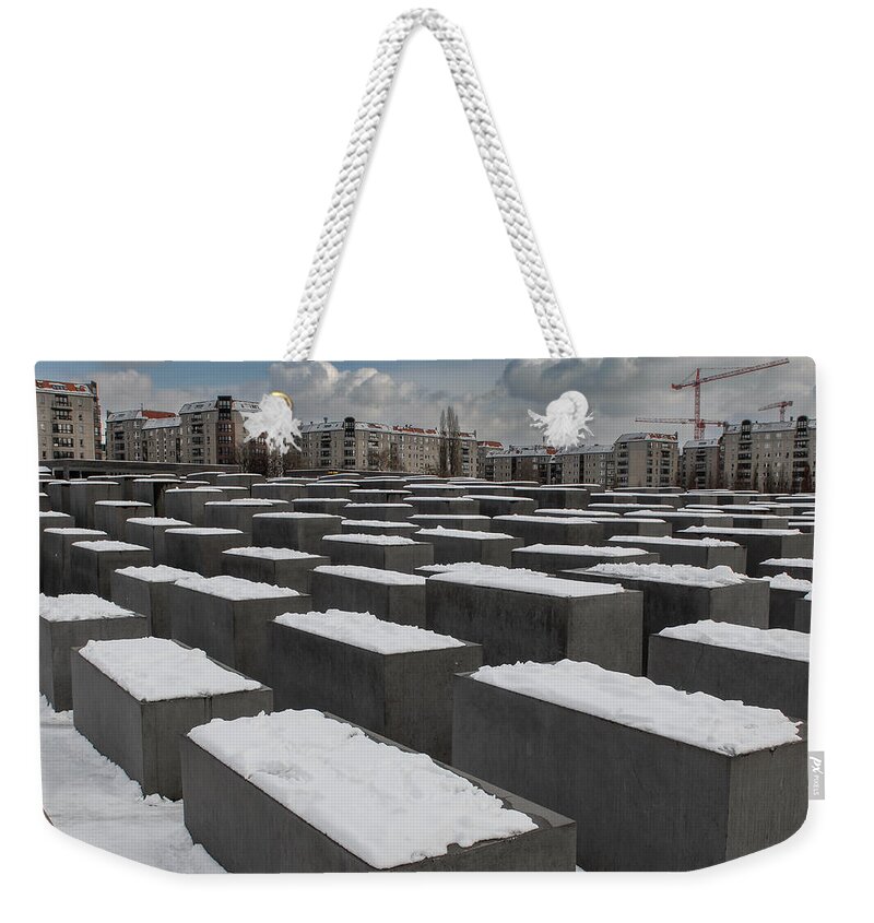 Architecture Weekender Tote Bag featuring the photograph Berlin #23 by Eleni Kouri