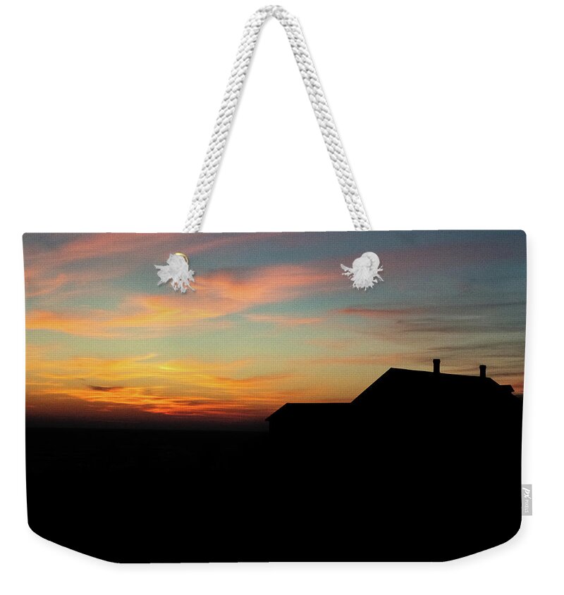 Ghost Town Weekender Tote Bag featuring the photograph Historic Fayette State Park in Michigan by Eldon McGraw