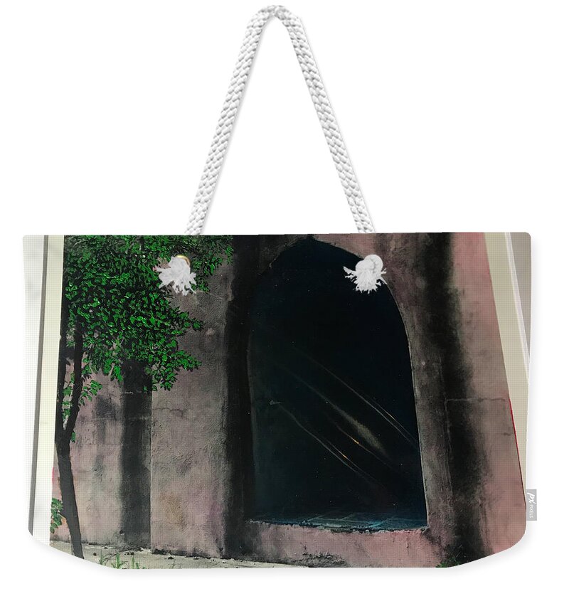 Landscape Weekender Tote Bag featuring the photograph Enter #3 by Jean Wolfrum