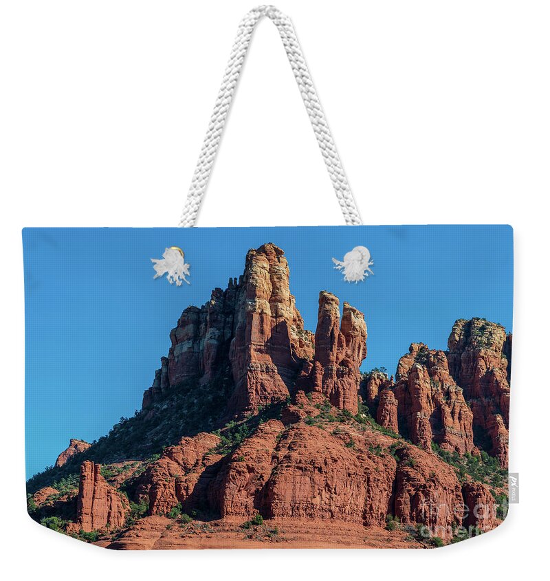 Sedona Weekender Tote Bag featuring the photograph Sedona Arizona #3 by Abigail Diane Photography
