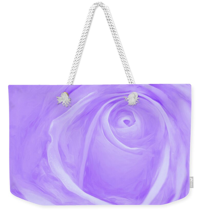 Rose Weekender Tote Bag featuring the photograph Unfolding Rose #4 by George Robinson
