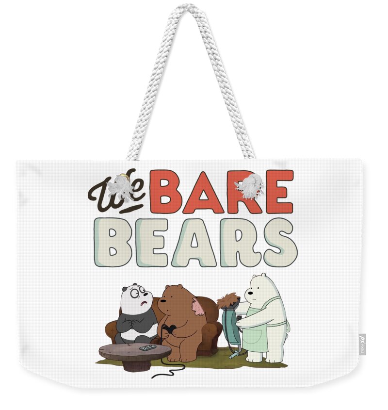 We Bare Bears Weekender Tote Bag