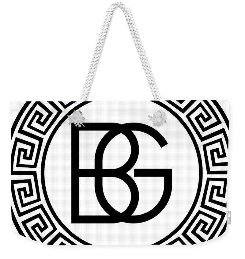 Fashion logo Weekender Tote Bag by Black Gryphon - Fine Art America