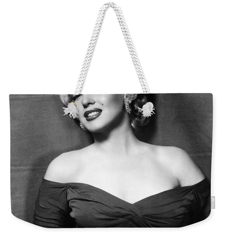 20th Century Weekender Tote Bag featuring the photograph Marilyn Monroe #35 by Granger
