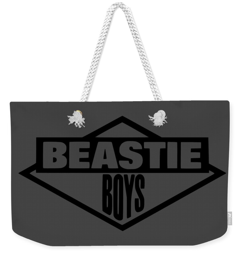 Beastie Boys Weekender Tote Bag featuring the drawing Beastie Boys #4 by Mina Wati