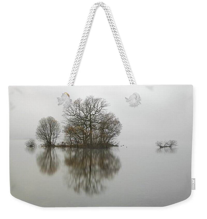 Fog Weekender Tote Bag featuring the photograph Loch Lomond #4 by Grant Glendinning