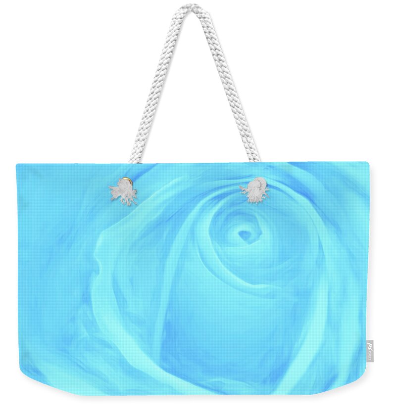 Rose Weekender Tote Bag featuring the photograph Unfolding Rose #5 by George Robinson