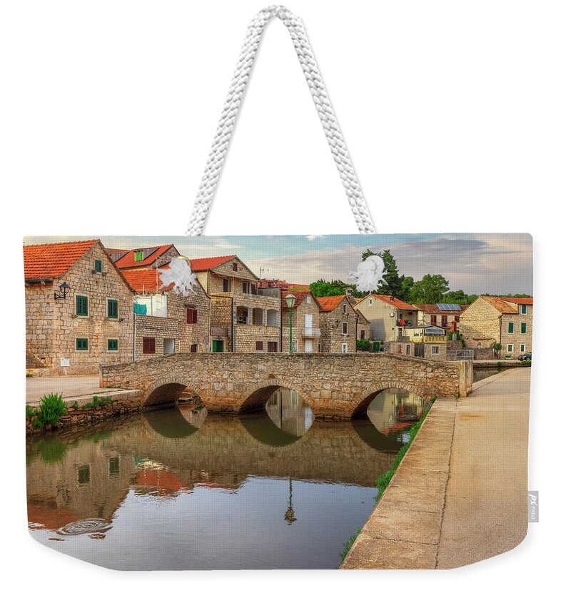 Vrboska Weekender Tote Bag featuring the photograph Vrboska, Hvar - Croatia #4 by Joana Kruse