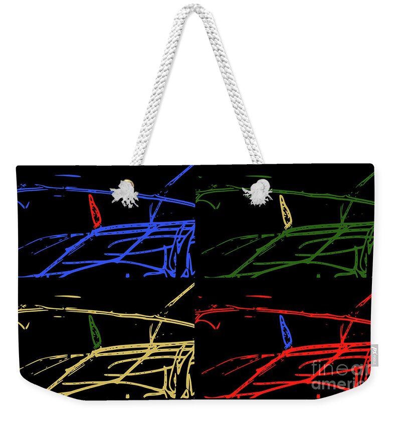 Butterflies Weekender Tote Bag featuring the photograph Butterflies and Branches by Randy Oberg