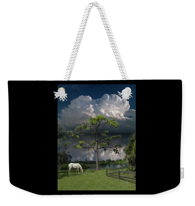 Sky Weekender Tote Bag featuring the photograph 5066 by Peter Holme III