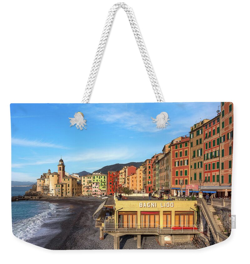 Camogli Weekender Tote Bag featuring the photograph Camogli - Italy #6 by Joana Kruse
