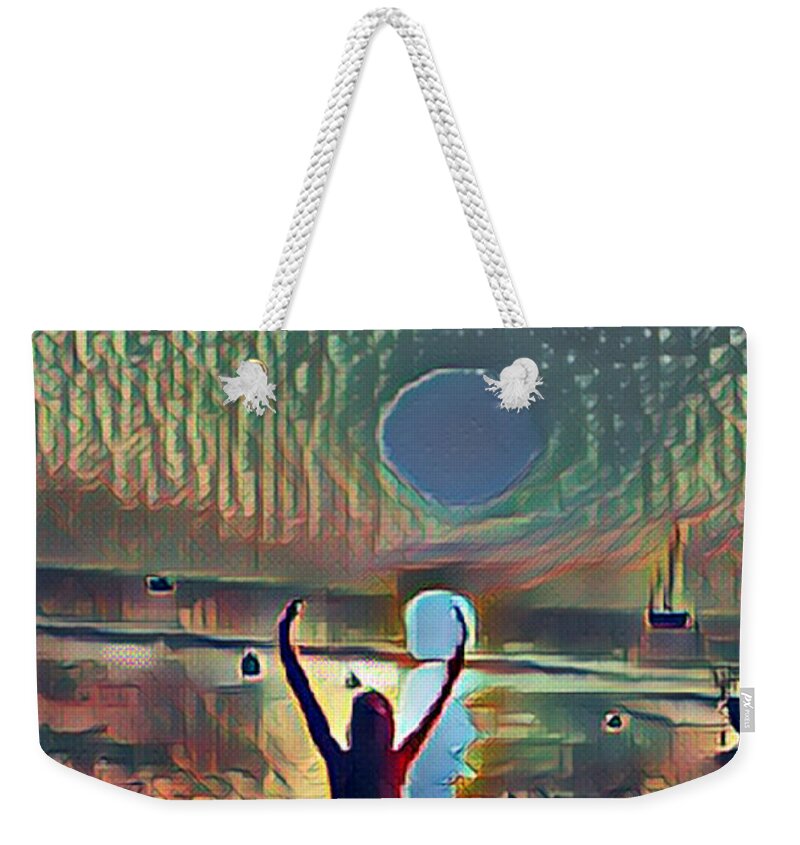 Fineartamerica Weekender Tote Bag featuring the digital art Fantasy Art #6 by Yvonne Padmos