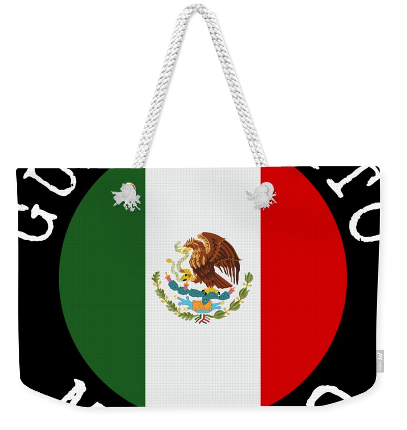 Actor Weekender Tote Bag featuring the digital art Guanajuato Mexico #6 by Lotus Leafal