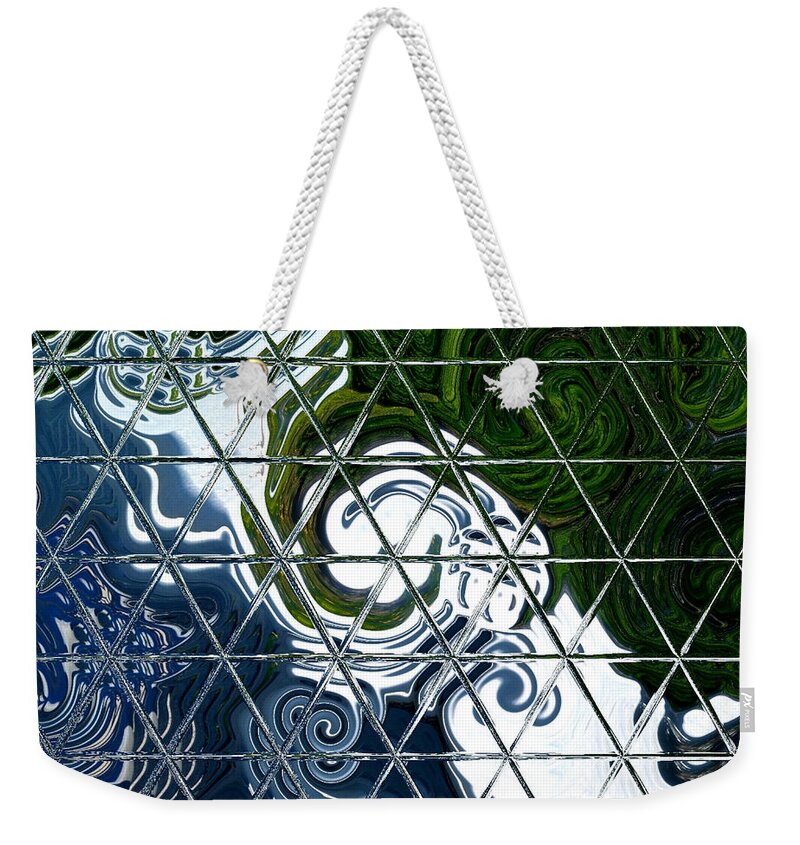 Triangle Tiles Weekender Tote Bag by Markus Hatala - Pixels