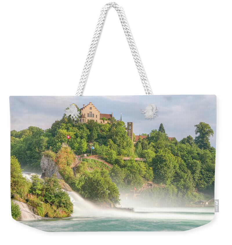 Rhine Falls Weekender Tote Bag featuring the photograph Rhine Falls - Switzerland #7 by Joana Kruse